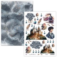 Zestaw papierów WIZARD OF MAGIC A4 Papertino Art
