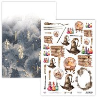 Zestaw papierów WIZARD OF MAGIC A4 Papertino Art