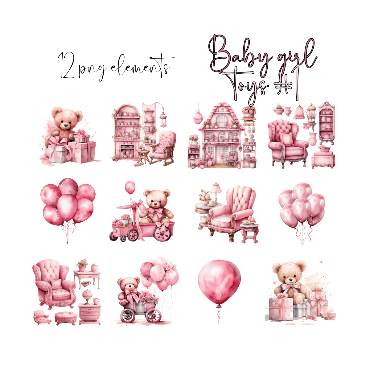 Zestaw Baby Girl Toys 01