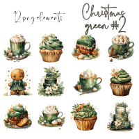 Zestaw Christmas Green 02