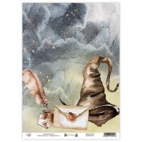 Arkusz papieru WIZARD OF MAGIC CREATIVE PAD 03 Papertino Art